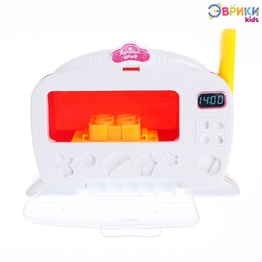 Набор для игры с пластилином Духовой шкаф, световые и звуковые эффекты - Эврики фото 3