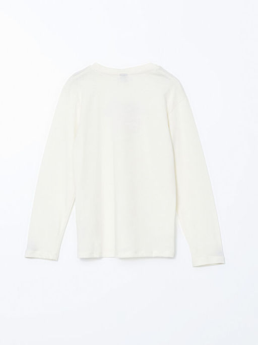 Bisiklet Yaka Erkek ?ocuk Ti??rt - Waikiki фото 3