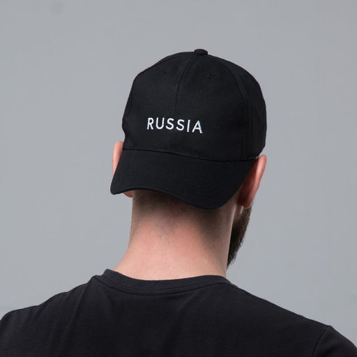 Кепка мужская "RUSSIA" мужская, черный