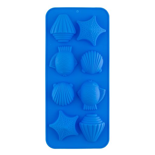 Форма силиконовая S-CHIEF для конфет SPC-0138 21.9 x 10 x 2 см морские жители-8 ячеек