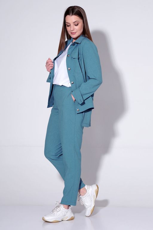 Костюм Liona Style 694 аквамарин  фото 3