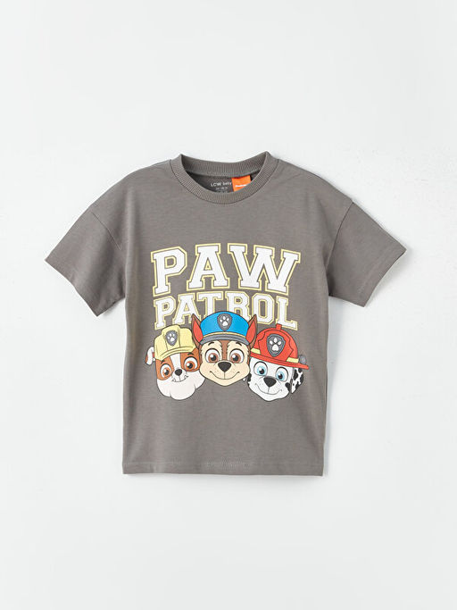 Bisiklet Yaka Paw Patrol Bask?l? Erkek Bebek 3l? Tak?m - Waikiki фото 2