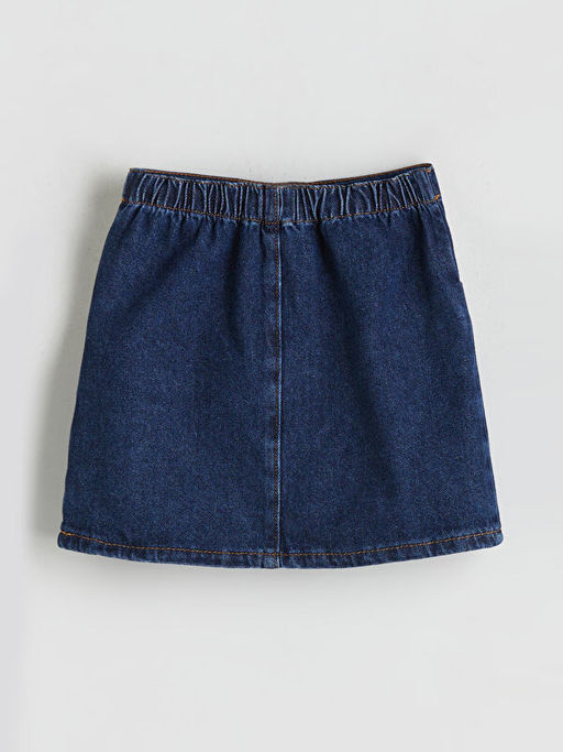 K?lotlu ?orapl? K?z ?ocuk Jean Etek