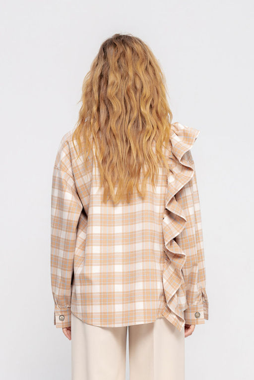 Рубашка Pirs 4665 бежевый  фото 4