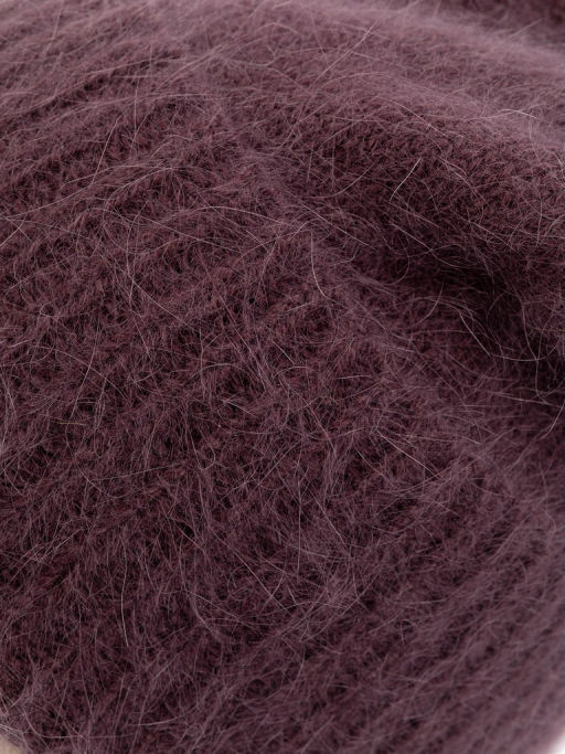 Шапка жен. пух норки+шелк+нейл LB-BR55032 plum - Labbra фото 2