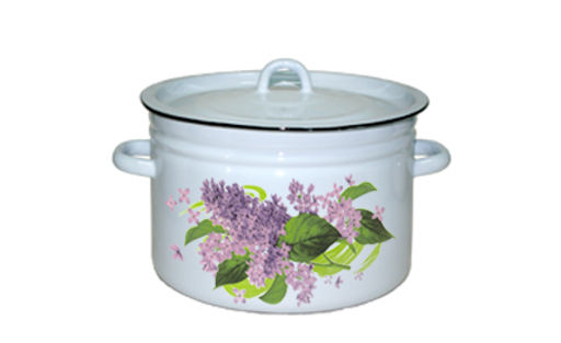 ЭМ_Кастрюля 5,5л ДЕКОР без обода арт 1617/4,1617Н/4, 02-1617/4, 02-1617Н/4,20-1617Н/4 Магнитогорск