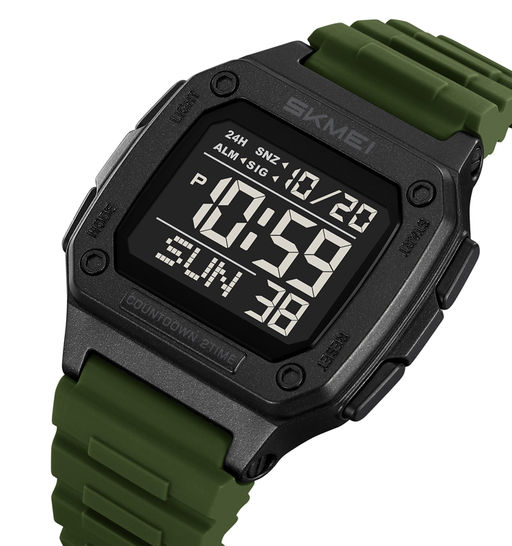 Часы наручные Skmei мужские электронные спортивные 2456green