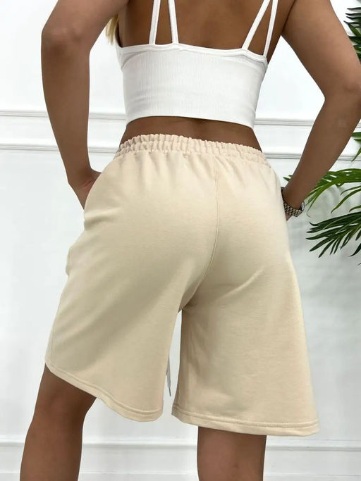 K11595 Шорты (хлопок) БЕЖЕВЫЙ