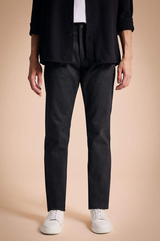 Прямые брюки стандартного кроя - Defacto фото 5