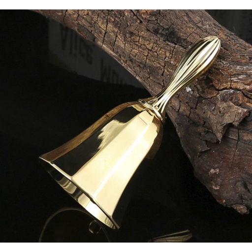 Колокольчик металлический, 10×4 см, золото