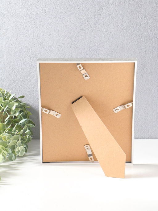 Фоторамка пластик 20х25 см "Современная классика" серый и белый 26х20,8х1,5 см