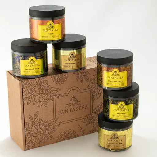 Подарочный набор чая FANTASTEA №5 (6 видов) (PET10)