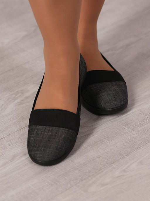 Слипоны темно-серые