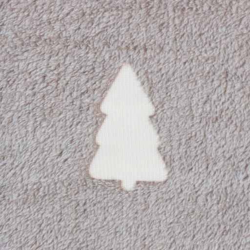 Плед светящийся в темноте «Этель. Елочки», 180×200 см, корал-флис