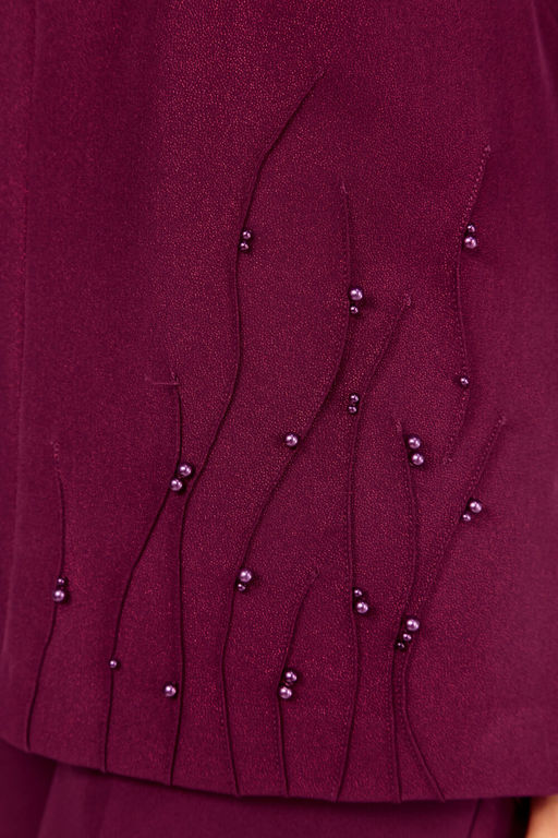 Костюм Olga Style С987 бургунди  фото 3