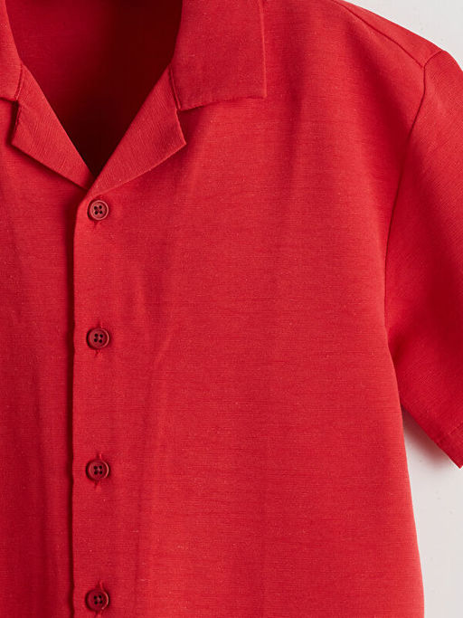 Keten Kar???ml? Erkek ?ocuk G?mlek