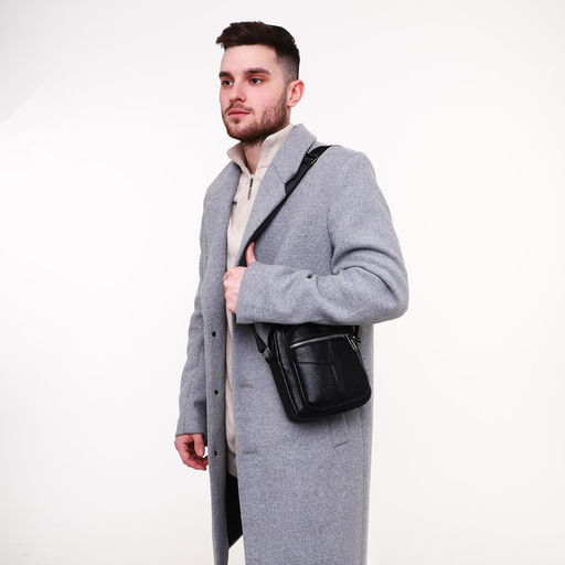 Сумка мужская, цвет черный - Simaland фото 7