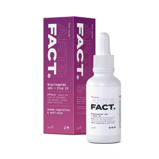 ART&FACT Сыворотка д/лица с Цинком и Ниацинамидом Niacinamide 10% + Zinc 1% 30ml