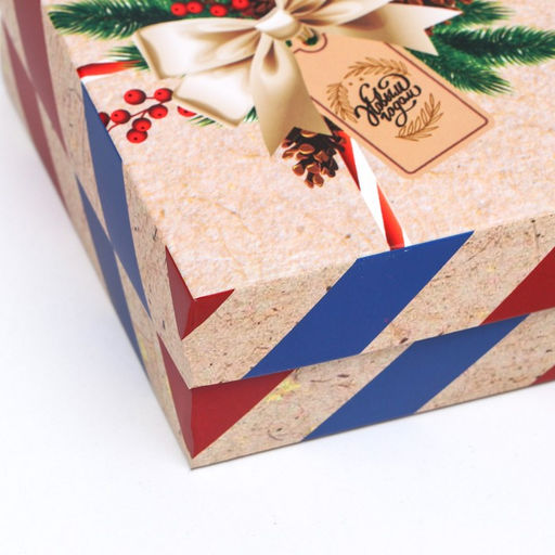 Цена за 5 шт. Подарочная коробка сборная Почта, 16,5 х 12,5 х 5,2 см - UPAK LAND фото 9