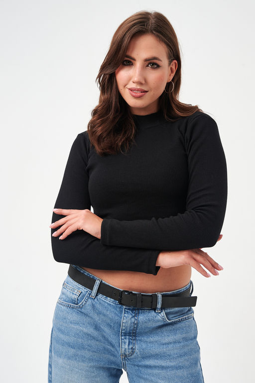 52719 водолазка женская укороченная - Натали фото 20