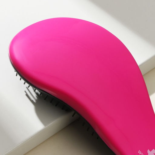 Массажная расчёска волна Beauty Fox, розовая