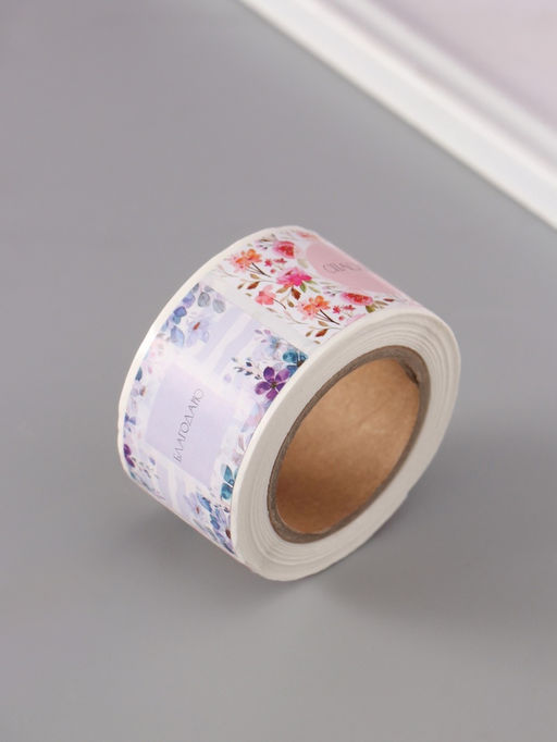 Цена за 2 шт. Наклейка бумага Благодарность, 3?5 см, 200 шт. в рулоне