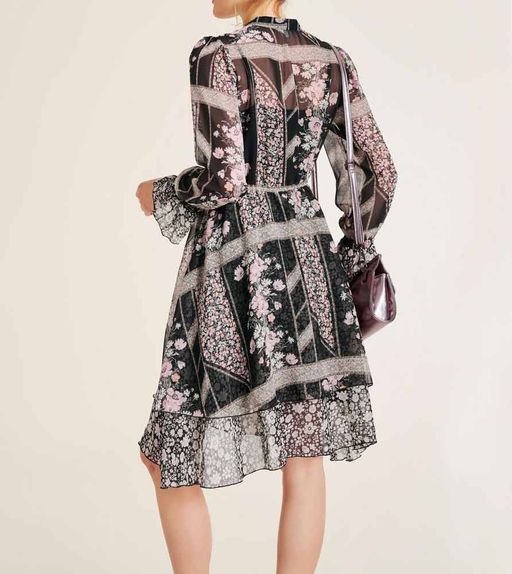 Платье, черно-розовое - Heine фото 4