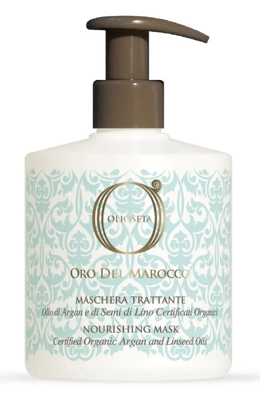 Питательная маска с маслом арганы Золото Марокко 500 мл, OLIOSETA Marocco - Barex фото 2