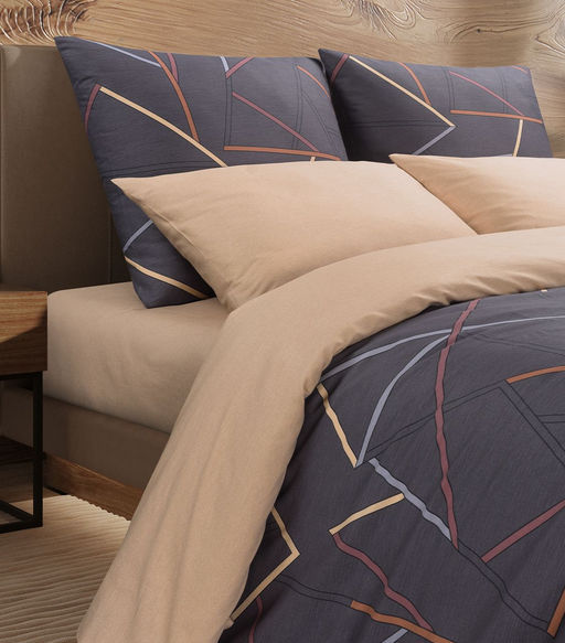 Постельное белье Брио Евро (простыня на резинке 160*200 см) + 4 наволочки - Ecotex фото 2