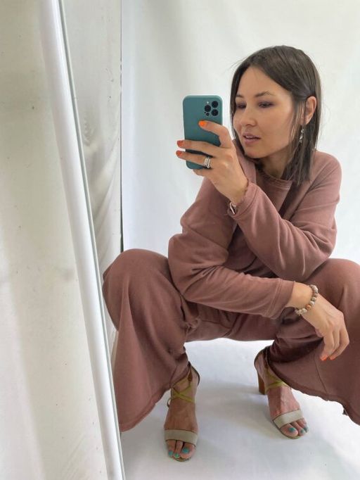 Футер 3х нитка ПЕТЛЯ Костюм женский - Knitka wear фото 2