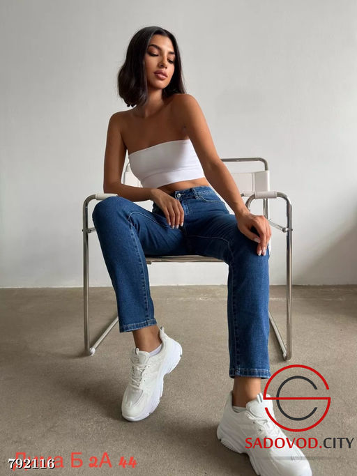 Штаны джинсы женские повседневные - Bruno фото 4