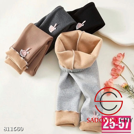 Лосины с начесом для девочки - Bruno фото 2