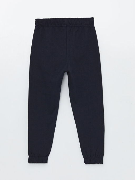 Beli Lastikli Bask?l? K?z ?ocuk Jogger E?ofman Alt? - Waikiki фото 2