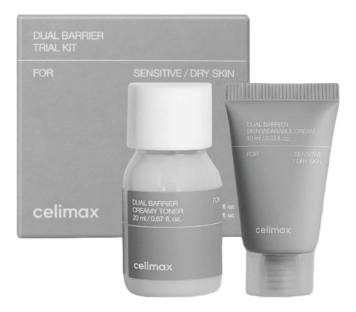 Celimax Dual Barrier Trial Kit 20ml+10ml - Набор миниатюр с комплексом церамидов