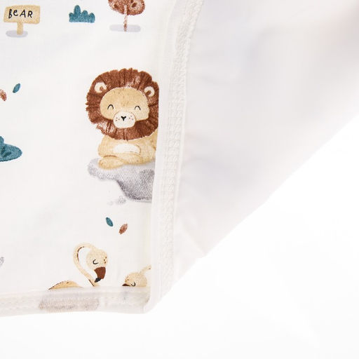 Пеленка на непромокаемой основе, 50*70 см Зверята - Крошка я фото 8