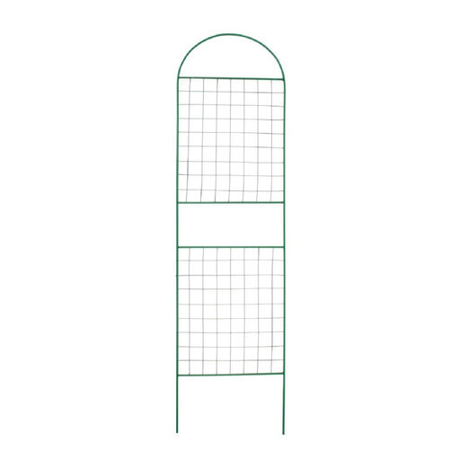 Шпалера, 187×50×1 см, металл, зелёная, «Сетка комбинированная»