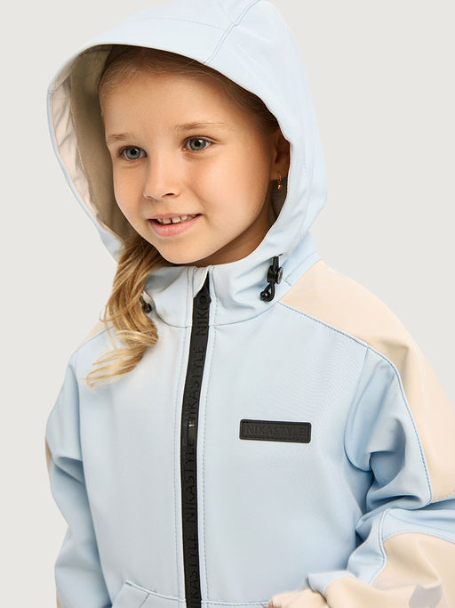 Ветровка 4л15226 небесный/кешью