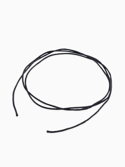 Цена за 3 шт. Шнурок для крестика, набор 3 шт. длина 100 см, диаметр 1.5 мм, нейлоновый гайтан, черный