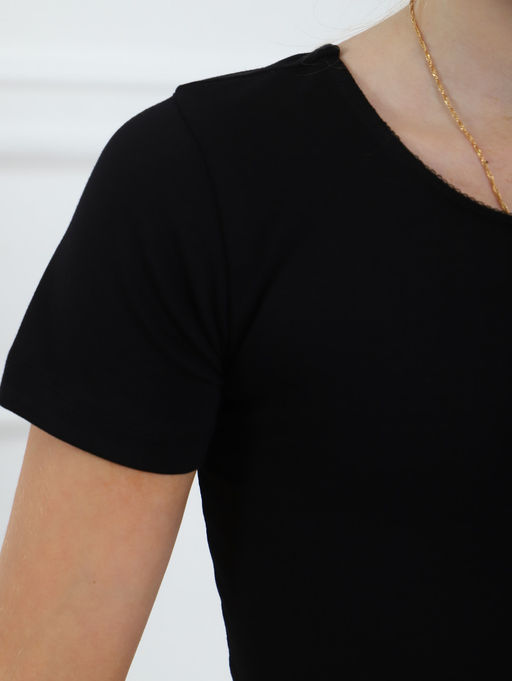 К-01 Купальник спортивный (чёрный) - Милаша фото 7