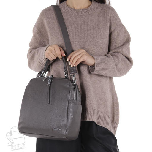 Рюкзак женский 69013-23 gray Velina Fabbiano - Safenta в Новосибирске