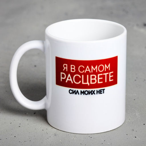 Кружка Я в самом расцвете, 300 мл