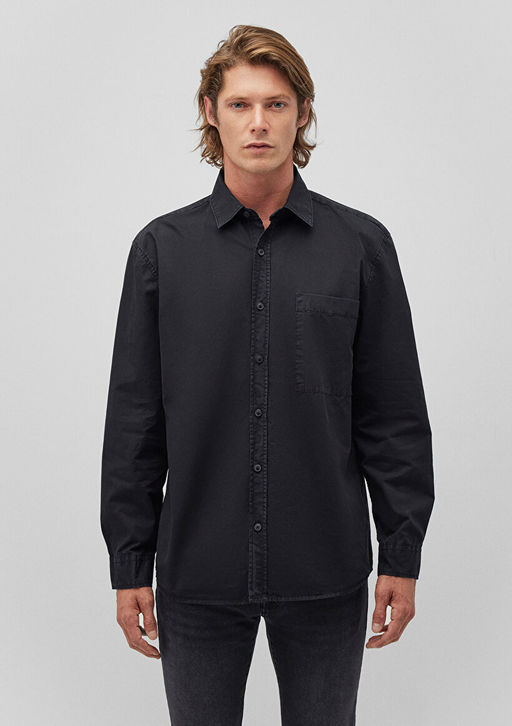 Siyah Gomlek - Mavi фото 3