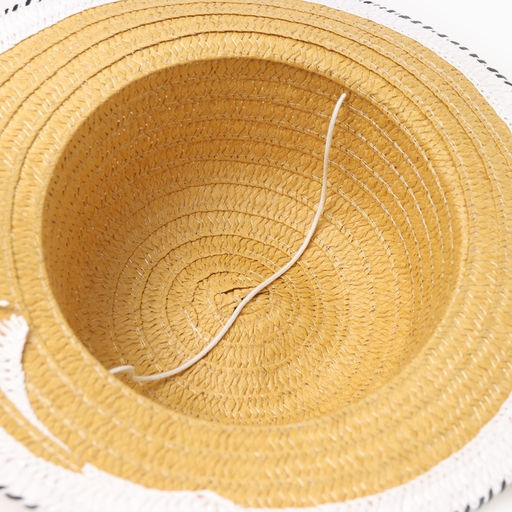 Шляпа для девочки MINAKU «Куколка», жёлтая, размер 50