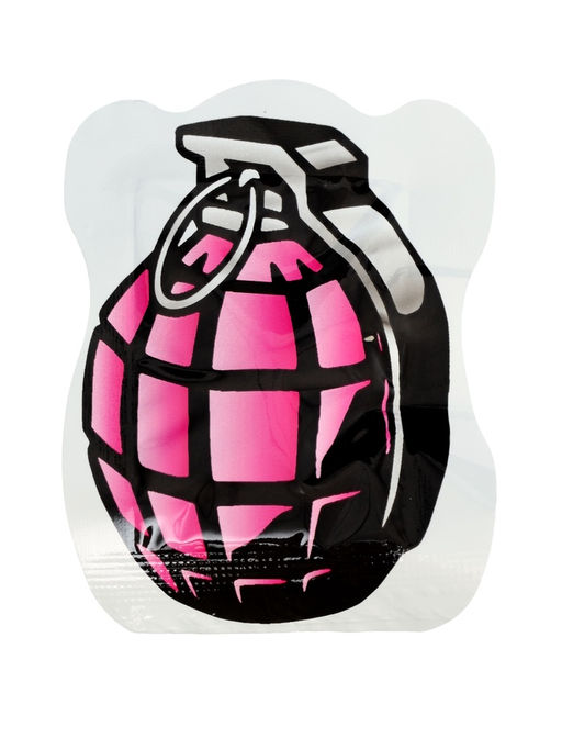 Цена за 40 шт. Прикол бомбочка «Граната», 9.5×7×1 см, цвета МИКС