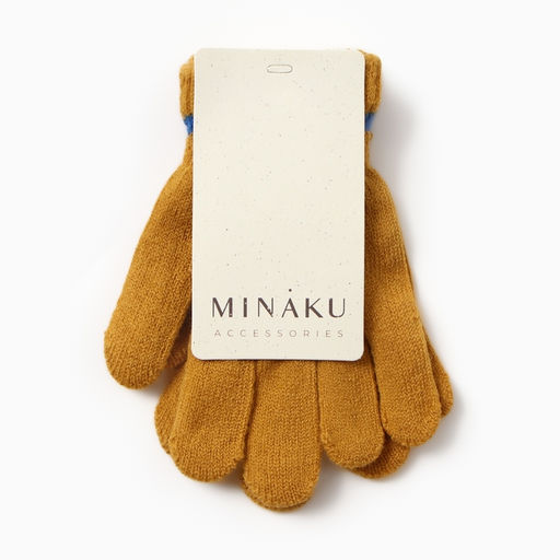 Перчатки детские MINAKU, песочные, 15 см