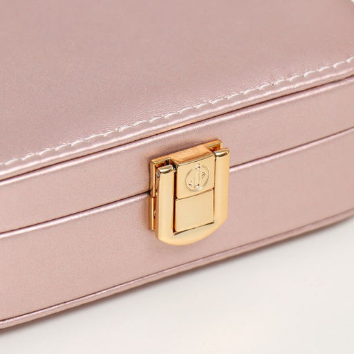 Шкатулка для украшений «Эмори», кожзам, розовый неон, 15×10×4.5 см