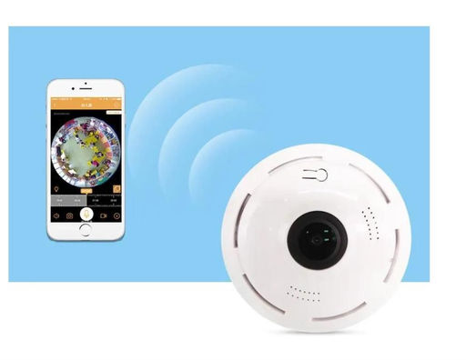 360-градусная панорамная камера видеонаблюдения Wifi 1080P HD Беспроводная VR-камера с дистанционным управлением Камера видеонаблюдения P2P US Plug