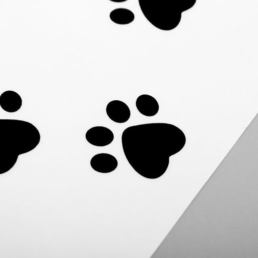 Защитная самоклеящаяся пленка на месте кормления/туалета питомца Лапы черные 25х50 см - Simaland фото 5