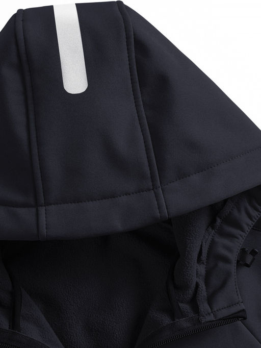 Ветровка спортивная мужская с капюшоном softshell черного цвета 9563Ch - Mtforce фото 25