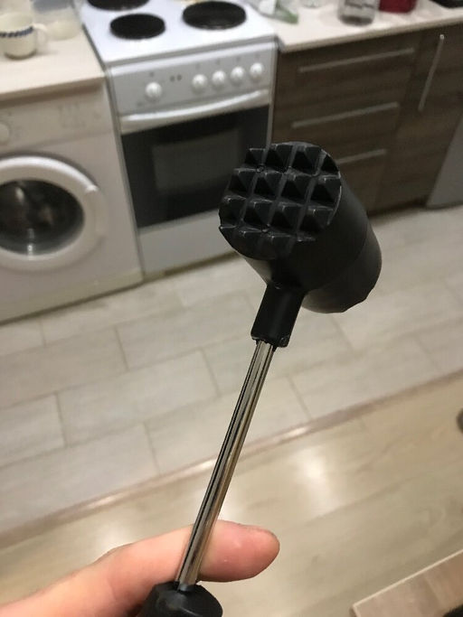 BE-5374 Молоток для отбивания мяса 25см (72)(12) - Delta фото 4